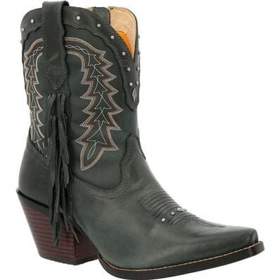 Crush™ by Durango® Women's Vintage Teal Bootie Western Boot, , large
