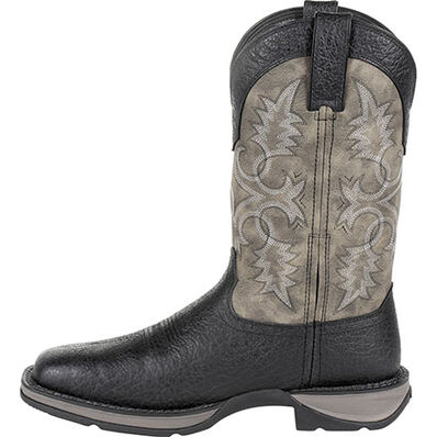 DDB0218, Rebel™ by Durango® Black Faux Exotic Western Boot