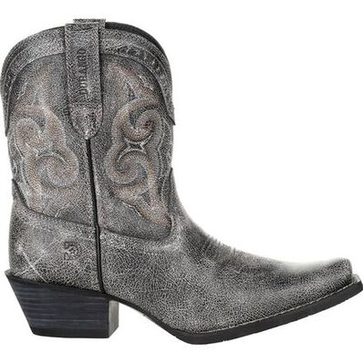 Crush™ by Durango® Women's Pewter Shortie Western Boot, , large