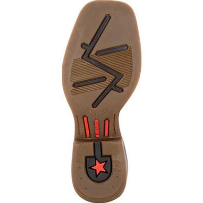 Durango® Lil' Rebel Pro™ Big Kid's Blue Western Boot, , large