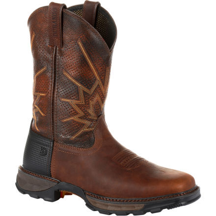 Slip on steel toe cap boots sale