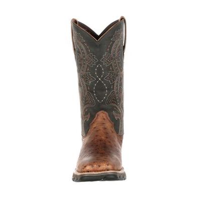 Lady Rebel™ by Durango® Women's Ostrich Embossed Pull-On Western Boot, , large