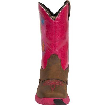 Durango® Little Kid Butterfly Lenticular Western Boot, , large