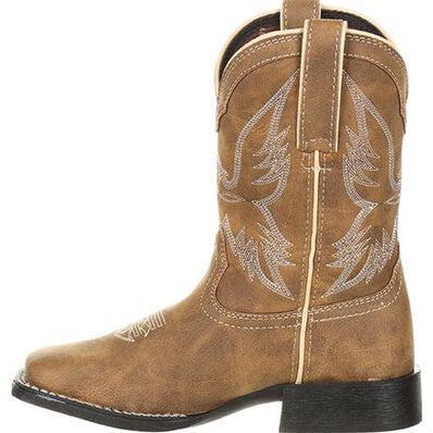 Lil' Durango® Mustang™ Big Kids' Western Boot, , large