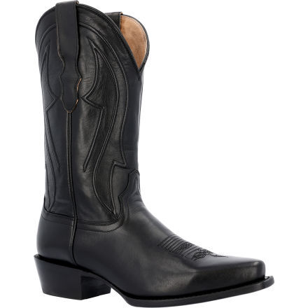 Durango Santa Fe Black Corded Shaft Western Boot DDB0409