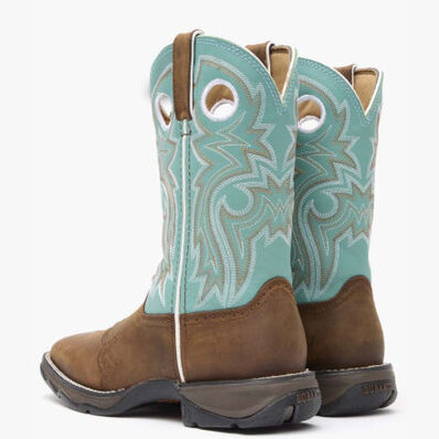 Lady Rebel™ by Durango® Women's Powder n' Lace Saddle Western Boot, , large