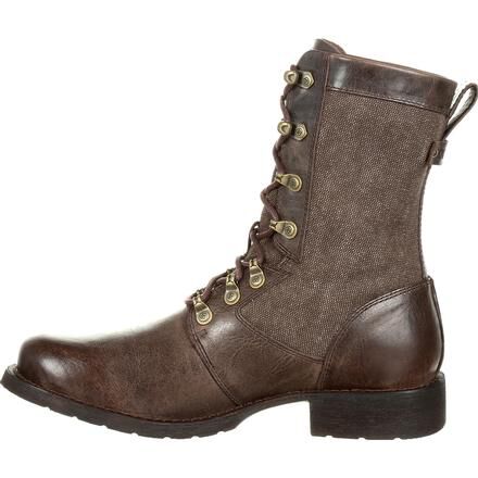 DRD0322 Durango Drifter Women s Brown Military Inspired Lacer Boot