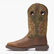 Rebel™ by Durango® Dark Chestnut and Hunter Green Western Boot, , large