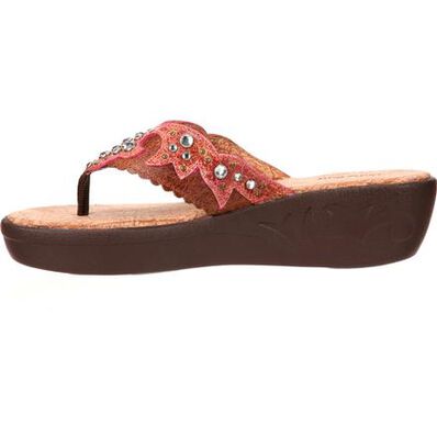 Durango® Cheyenne Western Sandal, , large