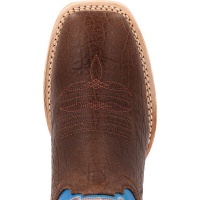 Durango® Rebel Pro™ Bay Brown and Brilliant Blue Western Boot, , large