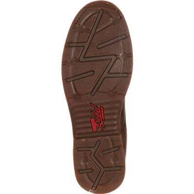 Workin' Rebel™ by Durango® Steel Toe Waterproof Western Lacer Boot, , large