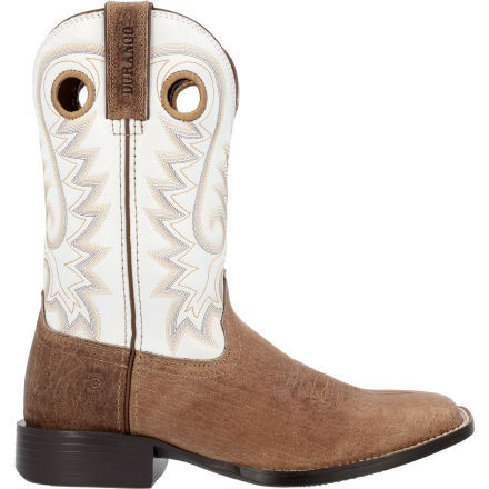 White durango boots top