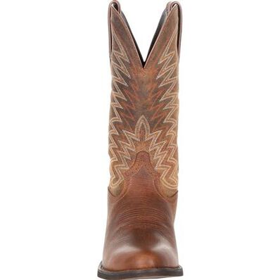Durango® Rebel Frontier™ Distressed Brown R-Toe Western Boot, , large