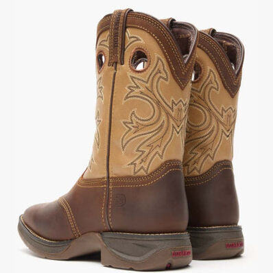 Lil’ Rebel by Durango® Big Kids Brown Tan Western Boot, , large