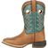 Durango Lil' Rebel Pro Big Kid's Teal Western Boot, , large