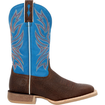 Durango Rebel Pro Bay Brown Brilliant Blue Western Boot DDB0421