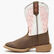 Durango® Lil' Rebel Pro™ Little Kid's Trail Brown and White Western Boot, , large