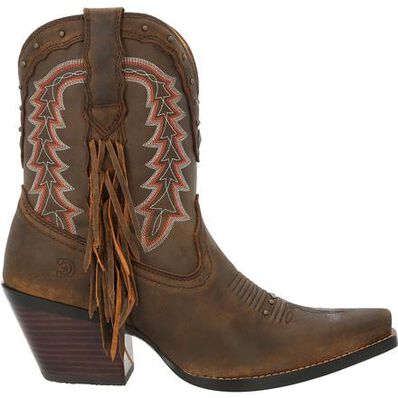 Crush™ by Durango® Women's Roasted Pecan Bootie Western Boot, , large