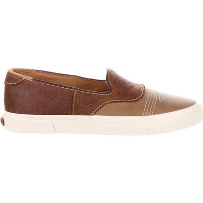 Durango® Music City™ Women's Slip-On Saddle Sneaker, , large