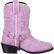 LIL' DURANGO® Little Kid Lavender Bling Harness Western Boot, , large