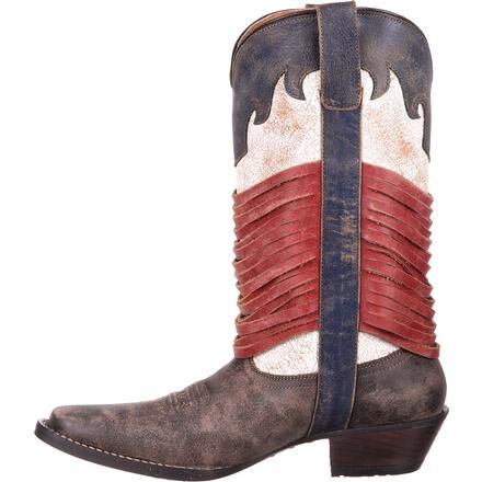 Durango Dream Catcher Americana Wrapped Fringe Western Boot DRD0212