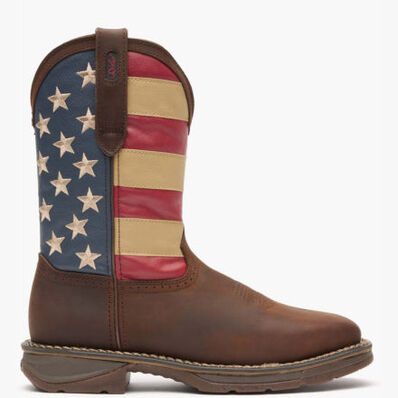 Rebel™ by Durango® Steel Toe Flag Western Flag Boot, , large