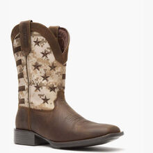 Durango® Westward™ Saddlehorn Digi Camo Flag Western Boot