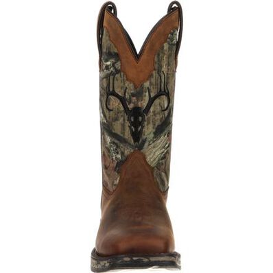 Rebel™ by Durango® Waterproof Camo Deer Skull Western Boot, , large