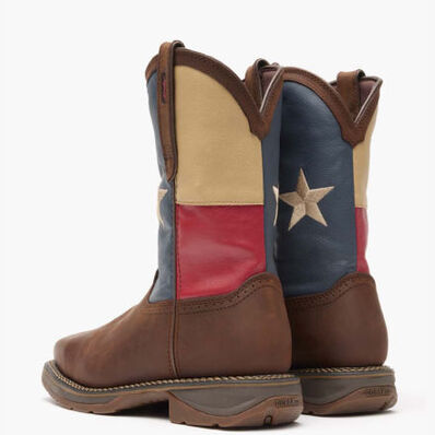 Rebel™ by Durango® Steel Toe Texas Flag Western Boot, , large