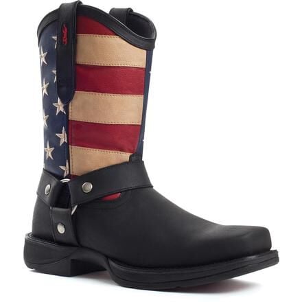 Patriotic Harness Pull On Flag Boot Rebel by Durango Men s