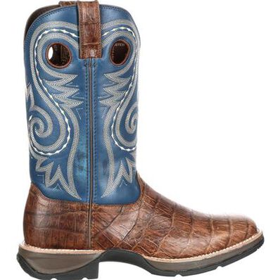 Rebel™ by Durango® Gator Embossed Western Boot, , large