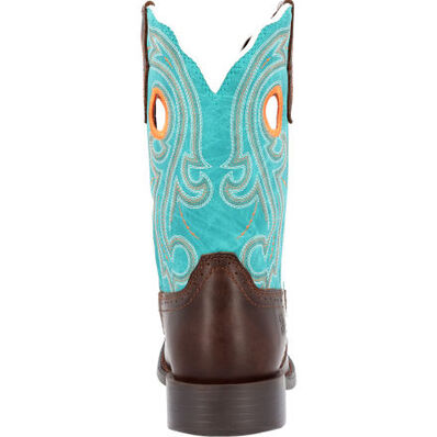 Durango® Westward™ Women's Hickory Turquoise Western Boot, , large