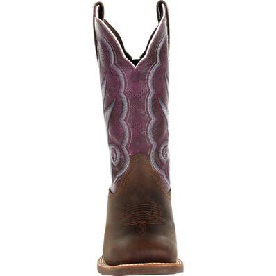 Durango® Lady Rebel Pro™ Women's Ventilated Plum Western Boot, , large
