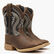 Durango® Lil' Rebel Pro Big Kids’ Acorn Black Onyx Western Boot, , large