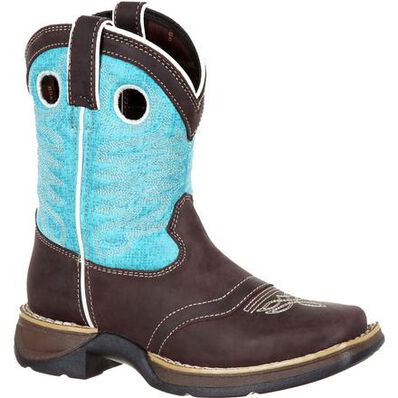 Lil' Rebel™ by Durango® Big Kids' Western Saddle Boot, , large