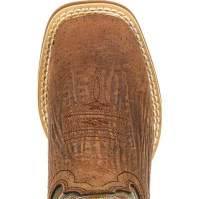 Lil' Durango® Rebel Pro™ Big Kid's Briar Green Western Boot, , large