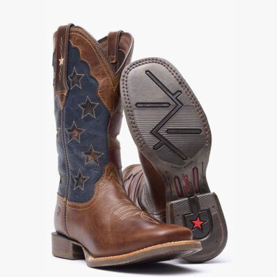 Durango® Lady Rebel Pro™ Women's Vintage Flag Western Boot, , large