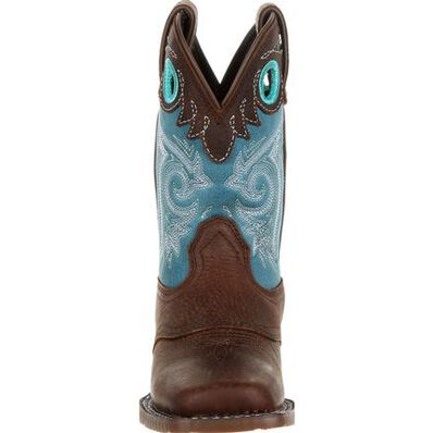 Durango® Lil' Mustang™ Little Kids Western Saddle Boot, , large