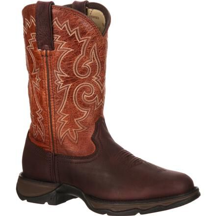 Lady Rebel by Durango Bar None Peanut Butter Western Boot DWRD021