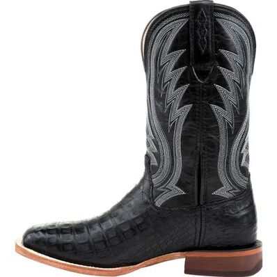 Durango® Premium Exotics™ Black Onyx Caiman Western Boot, , large
