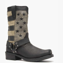 Durango® Black Faded Flag Harness Boot