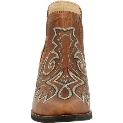 Crush™ by Durango® Women's Golden Brown Western Fashion Bootie, , large