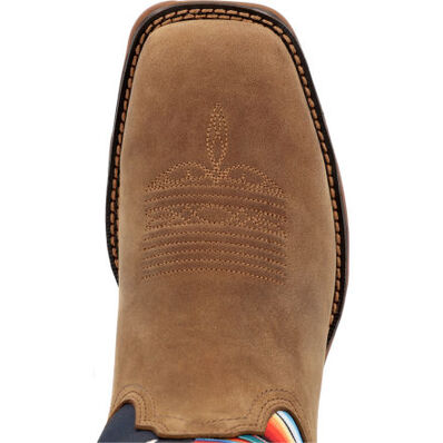 Lady Rebel by Durango® Women's Dusty Brown Serape Flag Western Boot, , large