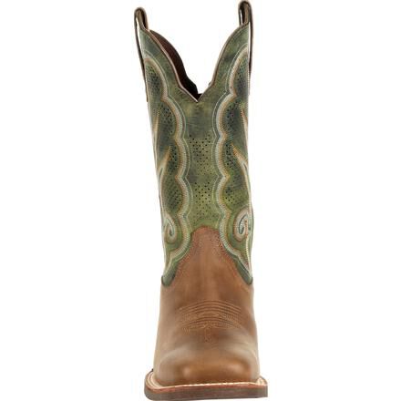 Olive colored women's boots top