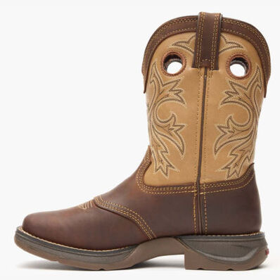 Lil’ Rebel by Durango® Big Kids Brown Tan Western Boot, , large