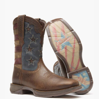 Rebel™ by Durango® Vintage Flag Western Boot, , large