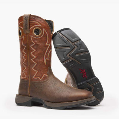 Rebel™ by Durango® Brown Ventilated Western Boot, , large