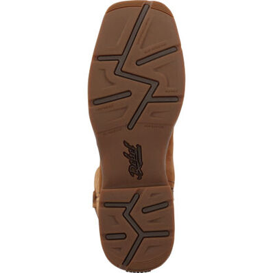 Rebel™ by Durango® Brown Pull-On Western Boot, , large