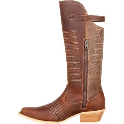 Crush™ by Durango® Women's Belted Collar Western Boot, , large