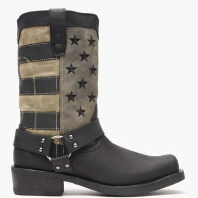 Durango® Black Faded Flag Harness Boot, , large